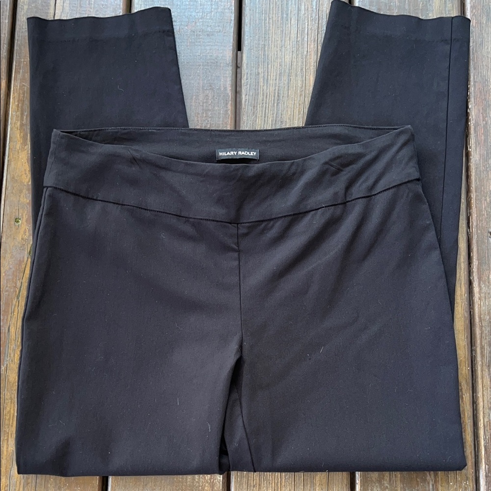 Hilary Radley Elastic Waistband Pants